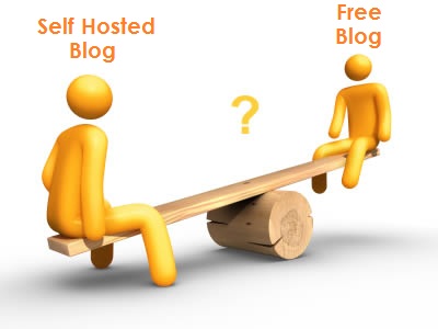 Free Blog vs Self Hosted Blog