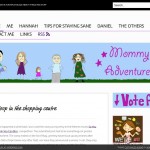 Screenshot of MommyAdventures.net